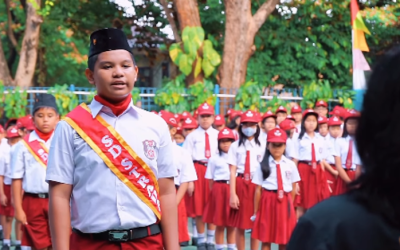 Upacara Perdana SD Strada Bhakti Wiyata I Berjalan Lancar dan Khidmat